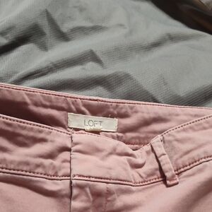 LOFT Blush Pink Trousers